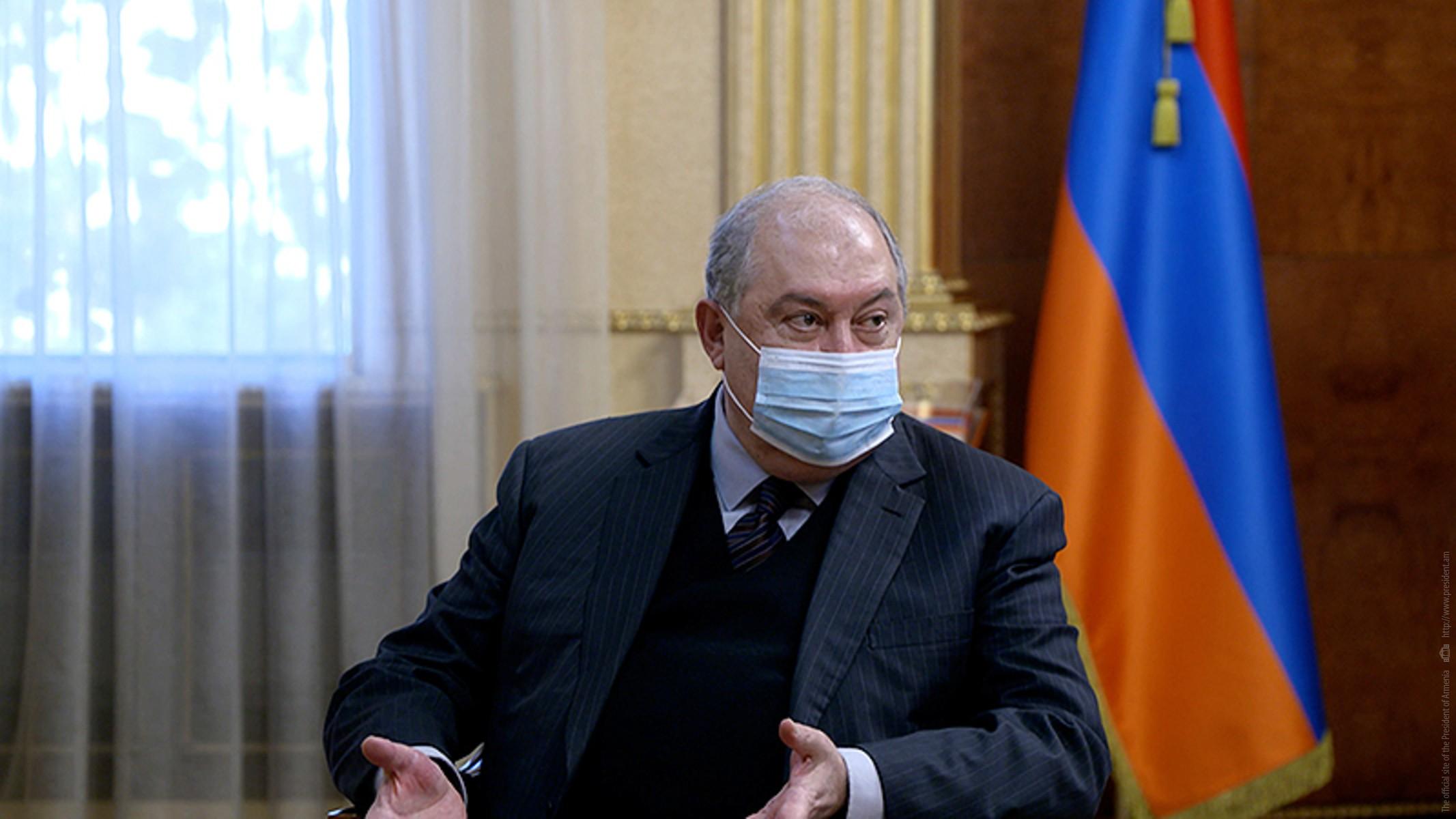 Президент Армен Саркисян встретился с Вазгеном Манукяном, Артуром Ванецяном, Ваграмом Багдасаряном и Арцвиком Минасяном