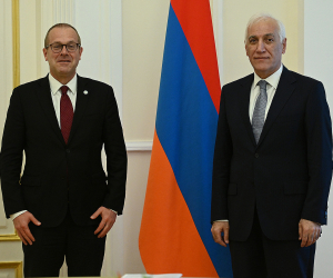Վահագն Խաչատուրյանն ընդունել է ԱՀԿ եվրոպական տարածաշրջանային գրասենյակի տնօրեն Հանս Կլյուգեին